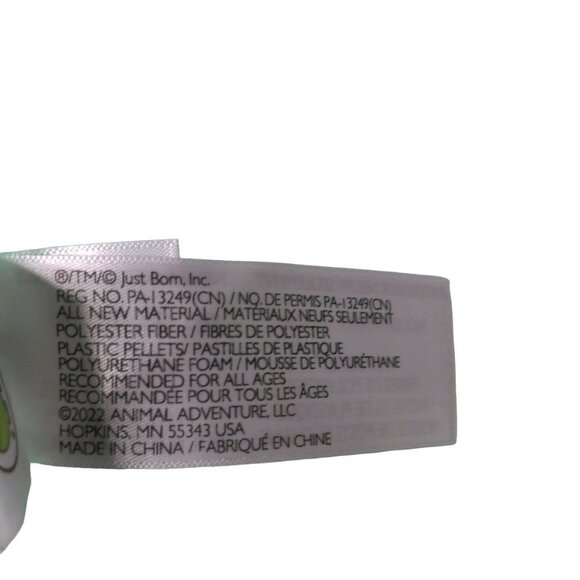 Peeps Green Easter Bunny Animal Adventure Just Born Stuffed Animal 2022 17.5" - Picture 7 of 8